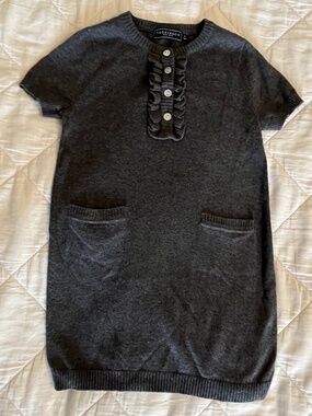 Toobydoo girls grey sweater dress